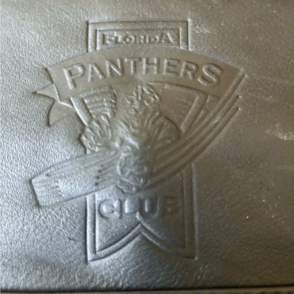 Florida Panthers club briefcase with the Florida Panthers logo